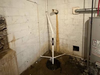 Basement Plumbing System